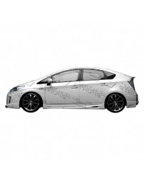 VIS Racing 2010-2012 Toyota Prius K Speed Side Skirt