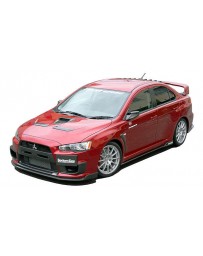 ChargeSpeed 08-16 Evo X Bottom Line Type-2 Front Lip FRP