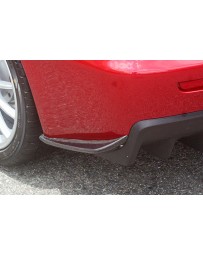 ChargeSpeed 08-16 Evo X Bottom Line Rear Caps FRP
