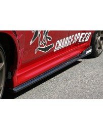 ChargeSpeed 11-16 Evo X Bottom Line Type-2 Side Skirts Carbon