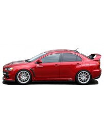 ChargeSpeed 08-10 Evo X Bottom Line Type-1 Side Skirts Carbon