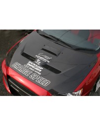 ChargeSpeed 08-17 Lancer EX Ralliart/ Evo X Vented Carbon Hood