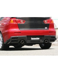 ChargeSpeed 08-16 Evo X OEM Rear Bumper Diffuser Carbon