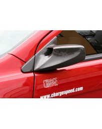 ChargeSpeed 08-17 Lancer EX/ Ralliart Evo X Aero Mirror Carbon