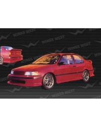 VIS Racing 1992-1993 Toyota Tercel 2 Door Front Lip Fiberglass