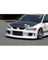 ChargeSpeed 02-07 Evo VII, VIII & IX Type-1 Front Bumper