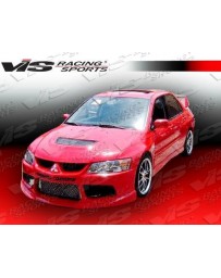VIS Racing 2003-2007 Mitsubishi Evo 8/9 4Dr Striker X Front Bumper