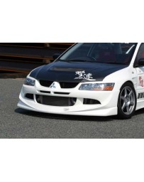ChargeSpeed 2003-2005 Evo VIII Front Spoiler