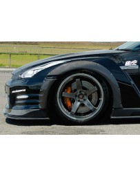 ChargeSpeed 2012-2016 Nissan GTR Carbon Front Over Fender