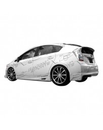 VIS Racing 2010-2011 Toyota Prius K Speed Rear Lip