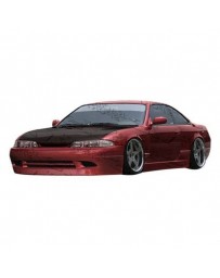 VIS Racing 1995-1998 Nissan 240Sx 2Dr Super Side Skirts