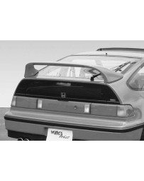 VIS Racing 1988-1991 Honda Crx 7 inches Mid Wing With Light