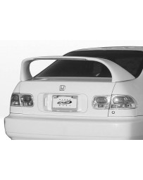 VIS Racing 1992-1995 Honda Civic 4Dr Super Style Wing No Light