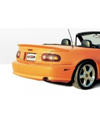 VIS Racing 1990-1998 Mazda Miata W-Typ Rear Lip Fiberglass