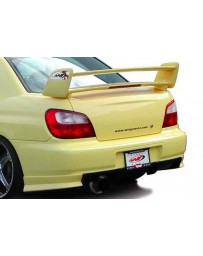 VIS Racing 2002-2003 Subaru Wrx W-Typ Rear Lip Polyurethane