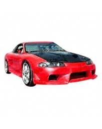 VIS Racing 1995-1999 Mitsubishi Eclipse 2Dr At Wide Body Front Bumper