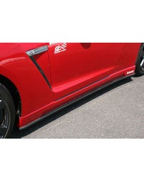 ChargeSpeed 2007-2020 Nissan GTR BottomLine Side Skirt FRP