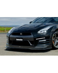 ChargeSpeed 2012-2016 Nissan GTR BottomLine Front Lip Carbon
