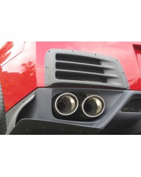 ChargeSpeed 2007-2020 Nissan GTR Carbon Rear Bumper Duct Cowl