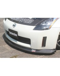 ChargeSpeed Nissan 03-05 350Z Bottom Line Front Lip Carbon