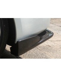 ChargeSpeed Nissan 03-08 Bottom Line Rear Caps Carbon