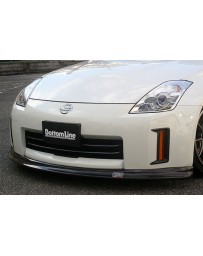 ChargeSpeed Nissan 06-08 350Z Bottom Line Front Lip Carbon