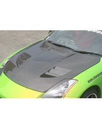 ChargeSpeed Nissan 350Z Vented Carbon Hood