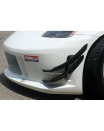 ChargeSpeed 350Z FRP Upper and Lower Canards For CS Bumper