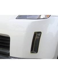 ChargeSpeed 03-05 350Z Reflector Cowl Carbon OEM Front Bumper