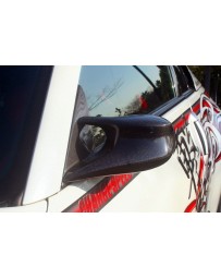 ChargeSpeed Nissan 03-08 350Z Carbon LHD Aero Mirror