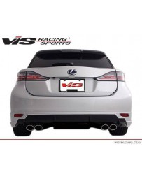 VIS Racing 2011-2013 Lexus CT 200H Techno R Rear Lip