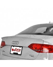 VIS Racing 2009-2012 Audi A4 4Dr R Tech Rear Spoiler Polyurethane