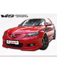 VIS Racing 2007-2009 Mazda 3 4Dr S Tech Front Lip